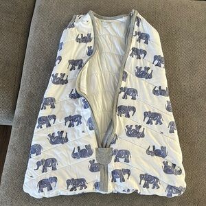Burt’s bees large sleep sack with elephants